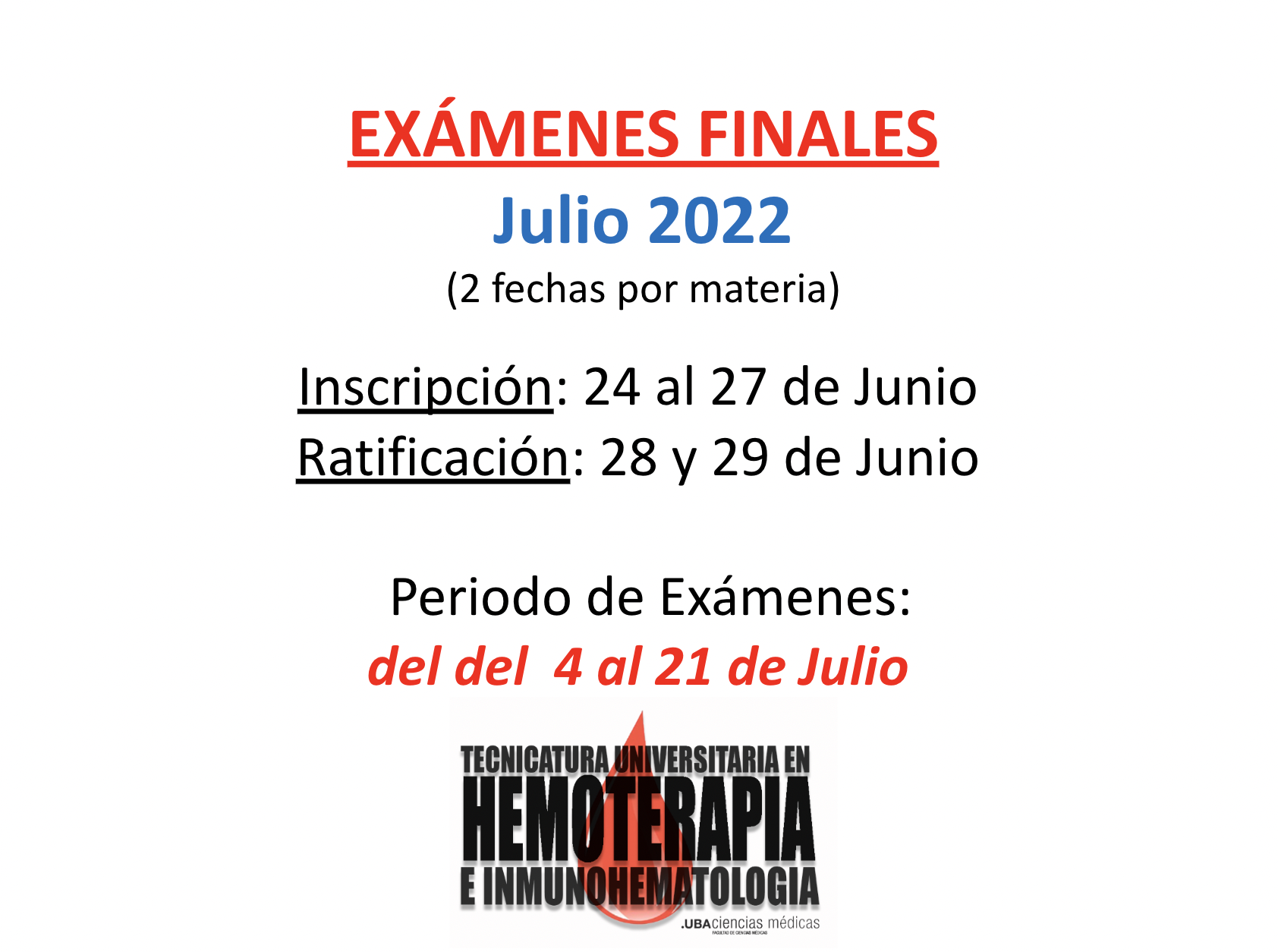 Finales Julio 2022