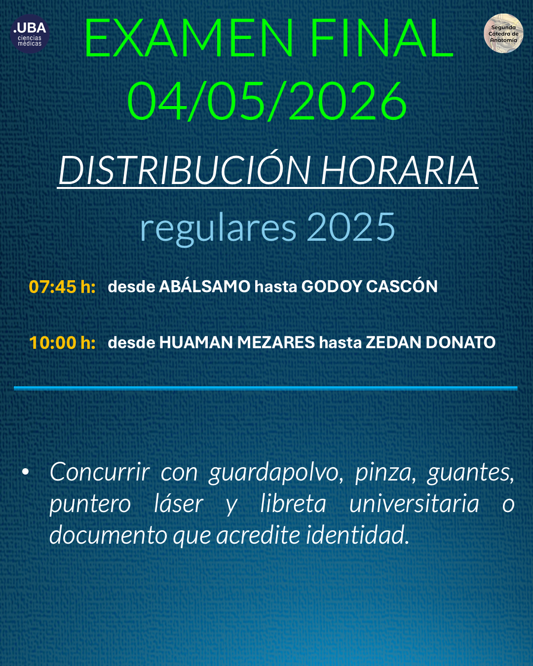 Horario 110